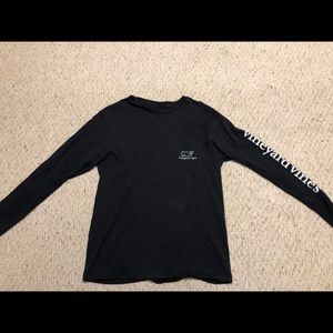 Vineyard Vines Black Long Sleeve Shirt